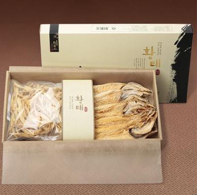 대관령 황태 혼합 선물세트(황태포 4미+황태채 200g) 미리보기 이미지