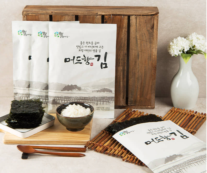 대천 머드향 김 1박스 (15매)