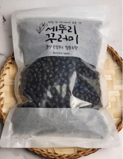 유기농 서리태 검은콩 500g 미리보기 이미지
