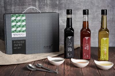 명품조리세트(대파기름,요리용와인,재래조선간장) 미리보기 이미지