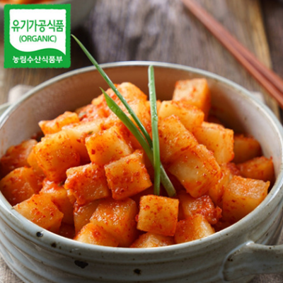 채가미 유기농 깍두기 미리보기 이미지