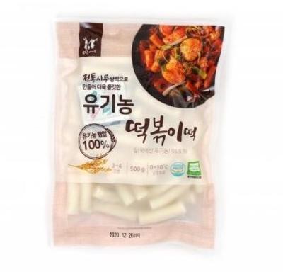 유기농 떡볶이 떡 미리보기 이미지