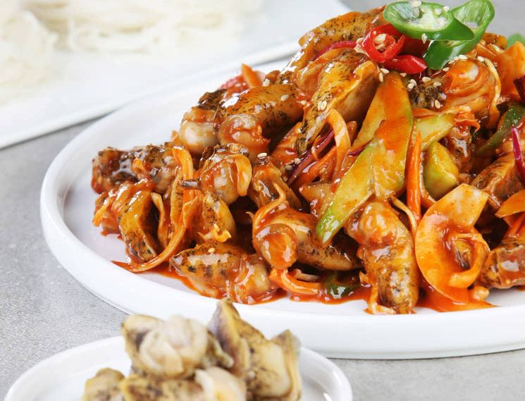 서천장터 모시촌 자숙골뱅이 500g 산지직송