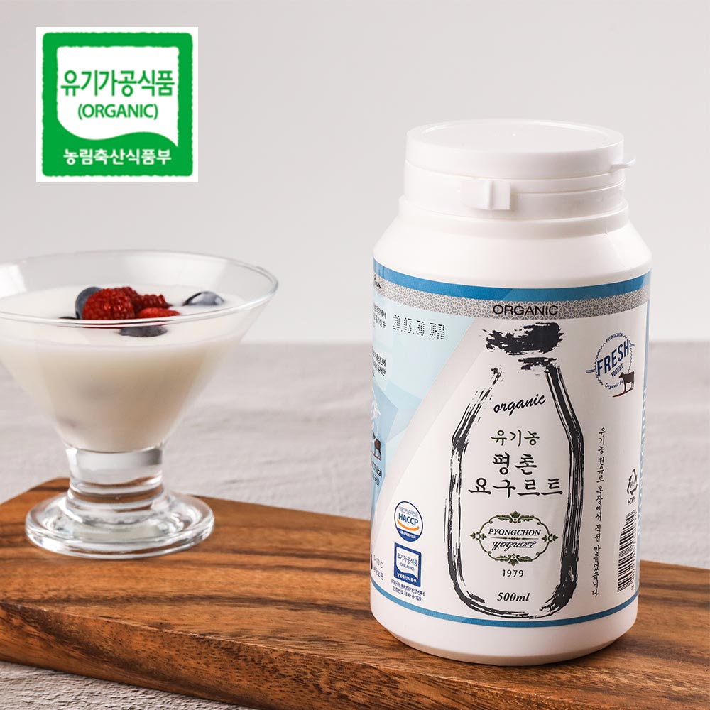 평촌목장 유기농 요구르트 2종(150ml/500ml)