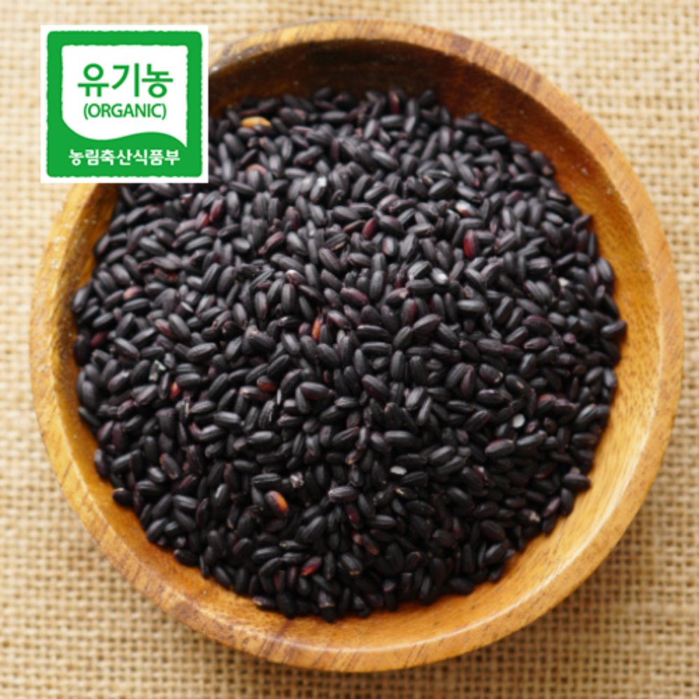 유기농 찰흑미 1kg