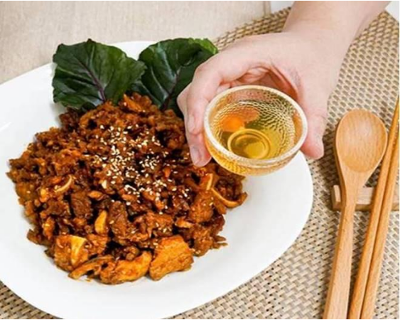 [건강한 음식] 불향 돼지오돌뼈 숯불구이 매운맛 미리보기 이미지