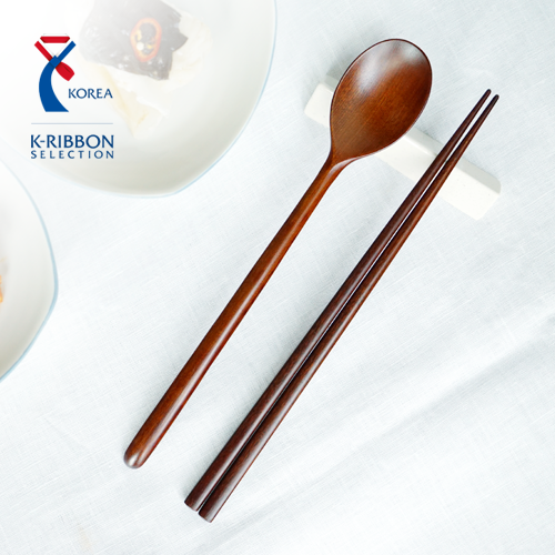 칠몽 자연 옻칠 숟가락단품/젓가락단품/수저세트 1인용