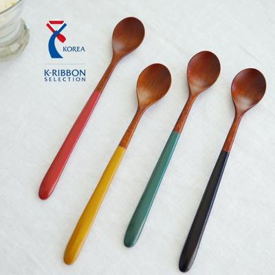 칠몽 순수 옻칠 나무 귀 다용도스푼 단품 (1pcs) 미리보기 이미지