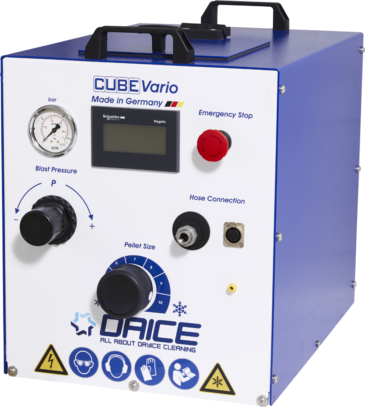 드라이아이스 블라스터 (Cube Vario)