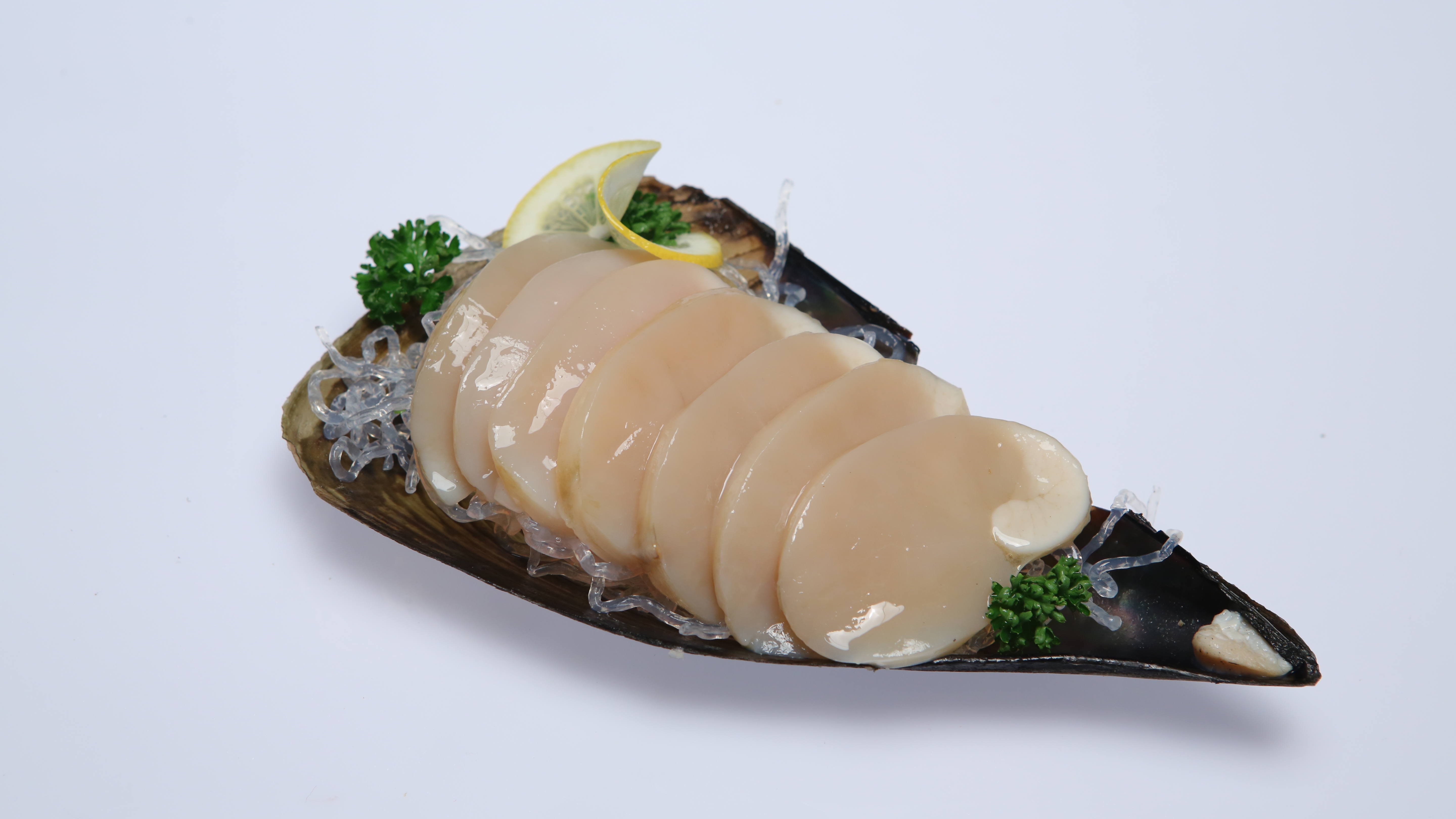 [서해키조개] 슬라이스 키조개 관자 6mm 200g 