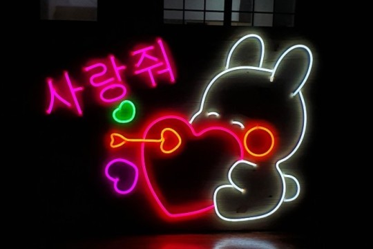 LED 네온 렌탈