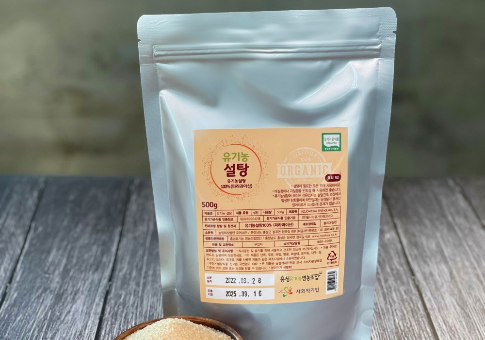 생미 유기농 설탕 비정제 원당 500g