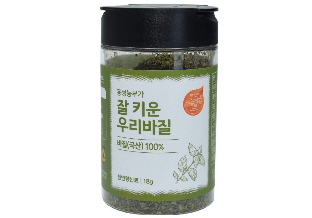 생미 잘키운 우리바질 유기농 바질가루 천연조미료 18g