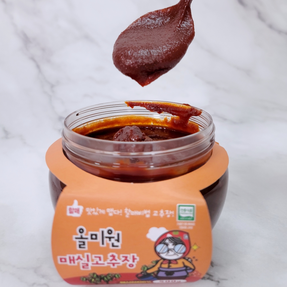 올미 쌀조청 고추장