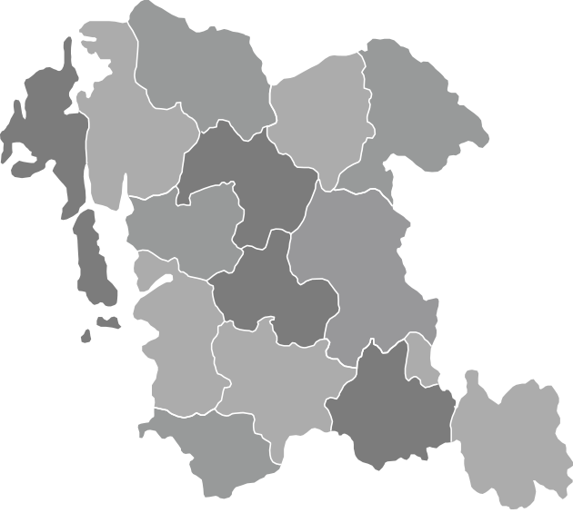 충청남도 지도